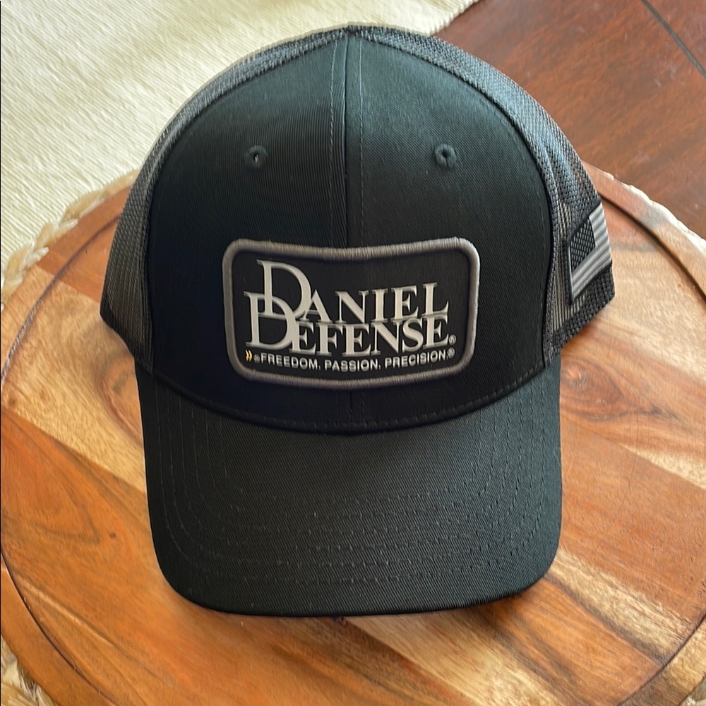 NWT Daniel Defense Black Trucker Hat